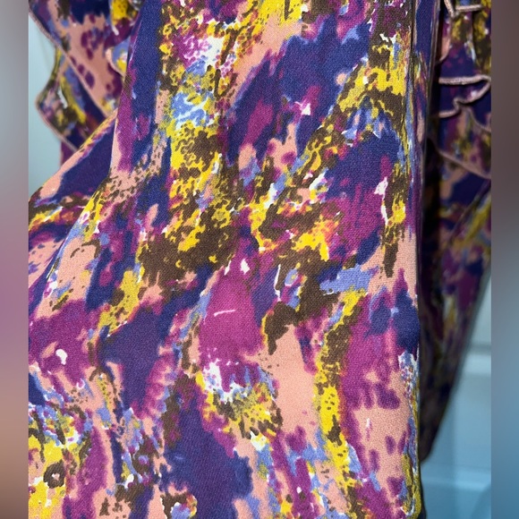 Parker Colorful Silk Top - Picture 6 of 10